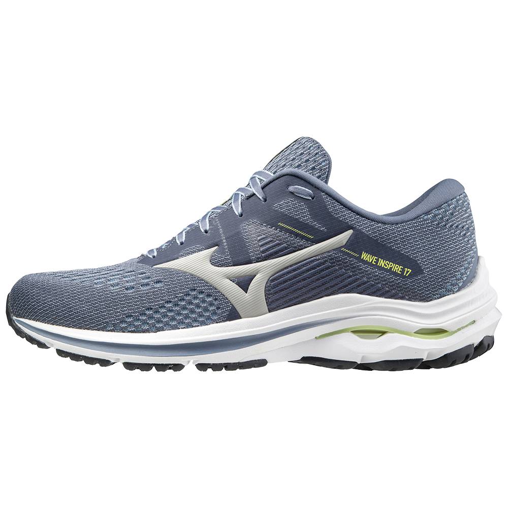 Mizuno Wave Inspire 17 - Erkek Koşu Ayakkabısı - Gri Türkiye (JRBEOD-804)